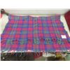 Image 3 : Vintage Sears Mohair and Wool Throw Blanket, Made in Scotland