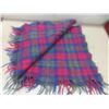 Image 4 : Vintage Sears Mohair and Wool Throw Blanket, Made in Scotland