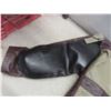 Image 10 : Vintage Skeet Shooting Shotgun Jacket Leather and Duck Canvas, Size 42.5 (Large)