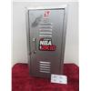 Image 1 : Vintage Promotional NBA Basketball 2K10 Metal Locker, Holds Up to Twenty Xbox Games, Numbered