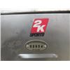 Image 3 : Vintage Promotional NBA Basketball 2K10 Metal Locker, Holds Up to Twenty Xbox Games, Numbered