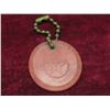 Image 2 : Vintage 1950s Texaco Gas Station Keychain, Winnipeg Kelvin and Harbison