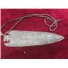 Image 2 : Large Prehistoric First Nations Stone Spear Point or Spearhead, Approximately 8 Inches Long,