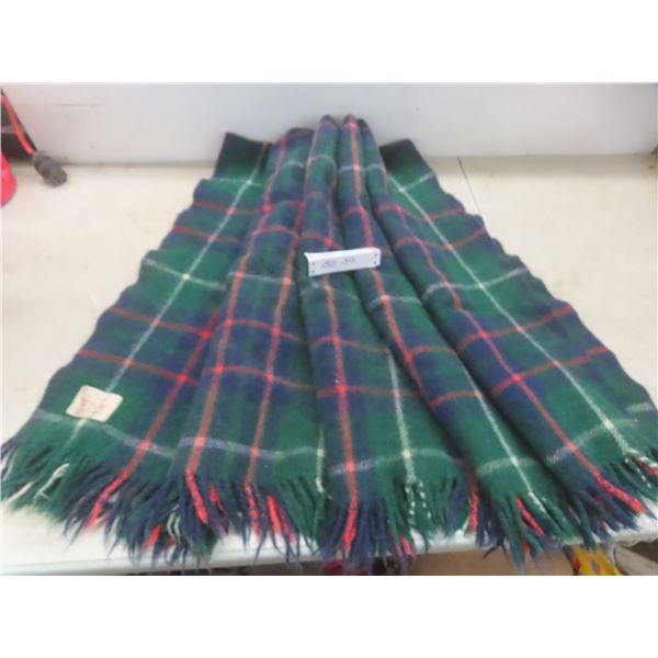 Vintage Eaton’s All-Wool Throw Blanket, Made in England