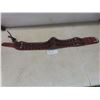Image 1 : Vintage Leather Shotgun Bandolier Ammunition Cartridge Belt