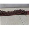 Image 6 : Vintage Leather Shotgun Bandolier Ammunition Cartridge Belt