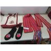 Image 1 : Two Métis First Nations Sashes Canvas Bag and Mitts
