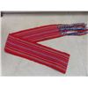 Image 6 : Two Métis First Nations Sashes Canvas Bag and Mitts