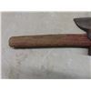 Image 3 : Antique Fur Trade Hand-Forged Axe Original Handle, Maker’s Mark, Head Measures Approximately 5
