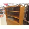 Image 4 : Display Cabinet With Two-Door Storage, 55" x 34" x 20"