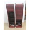 Image 7 : Two Roll-Top Style Cabinets, 40" x 12" x 10"