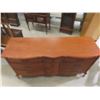 Image 11 : French Provincial Nine-Drawer Dresser Scalloped Edge, Cabriole Legs, and Original Handles