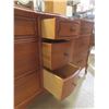 Image 7 : French Provincial Nine-Drawer Dresser Scalloped Edge, Cabriole Legs, and Original Handles
