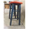 Image 4 : Six Painted Stools