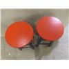 Image 5 : Six Painted Stools