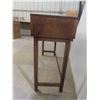 Image 2 : Sofa Table Two Drawers, Back Brace Needs Re-Securing, 30" x 42" x 14"