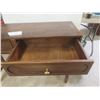 Image 4 : Sofa Table Two Drawers, Back Brace Needs Re-Securing, 30" x 42" x 14"