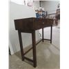 Image 9 : Sofa Table Two Drawers, Back Brace Needs Re-Securing, 30" x 42" x 14"