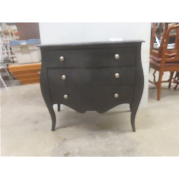 Three-Drawer Chest of Drawers, 31" x 36" x 16 1/2"