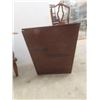 Image 6 : Oak Coffee Table, 17" x 34" x 20", and Wooden What-Not Box, 19" x 18 1/2" x 18 1/2"
