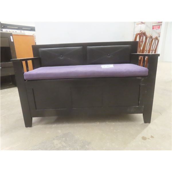 Deacon’s Bench Cushion and Storage, 29" x 45" x 18"