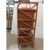 Image 2 : Rattan Style Cabinet Three Drawers, 36 1/2" x 17 1/2" x 14"