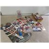 Image 1 : Montreal Canadiens Beer Mug, Senators Mini Hockey Stick, Keychain, Pin, and Pro Set Hockey Cards