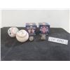 Image 1 : Two Autographed Baseballs and Two Winnipeg Goldeyes 2016 and 2017 Replica American Association