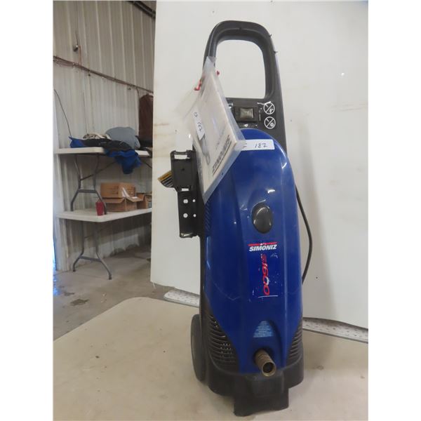 Simoniz 1600 Electric Pressure Washer With Manual