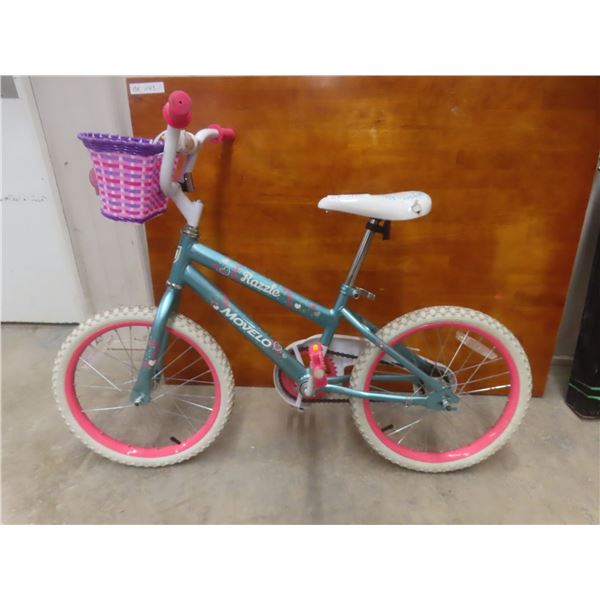 Razzle Movelo Girls Bicycle Parcel Carrier, 17"