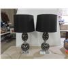 Image 1 : Two Table Lamps With Shades,
