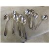 Image 12 : 51 Piece Silverware Set In Case, Six Brass Goblets, Four Copper Measuring Cups,