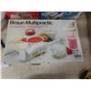 Image 2 : Two Pasta Makers, Braun Hand Blender Set, and Multi-Use Stainless Steel Canister