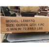 Image 4 : Queen Size Platform Bed New or Store Return
