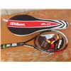 Image 4 : Three Tennis Rackets: Wilson, Head, and Blue Star, With Cases