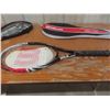 Image 5 : Three Tennis Rackets: Wilson, Head, and Blue Star, With Cases