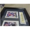 Image 3 : Framed Pictures of Wayne Gretzky, Dustin Byfuglien, and Theo Fleury Pin, 10" x 12" (Glass