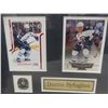 Image 4 : Framed Pictures of Wayne Gretzky, Dustin Byfuglien, and Theo Fleury Pin, 10" x 12" (Glass