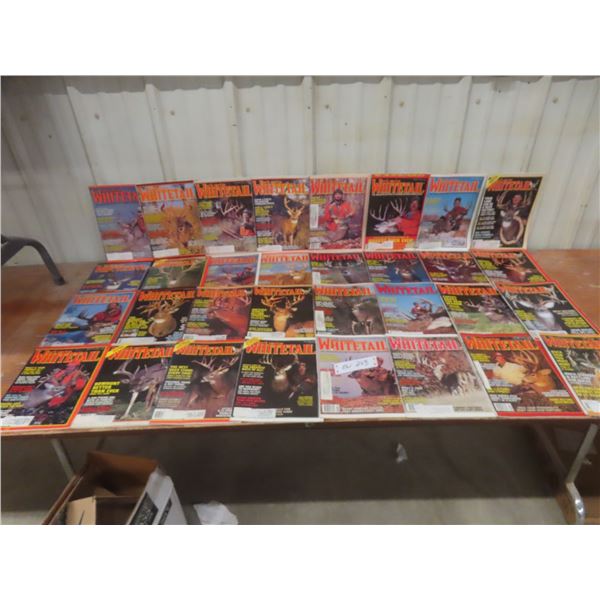 Thirty-Two North American Whitetail Magazines 1980s and 1990s