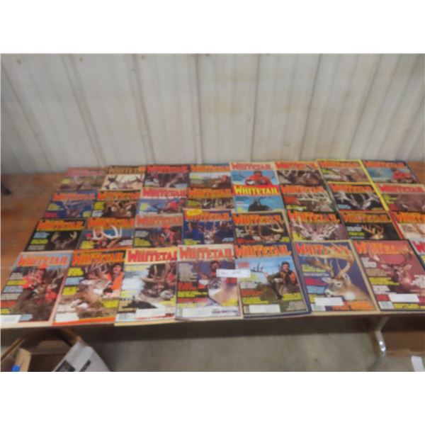 Thirty-Two North American Whitetail Magazines 1980s