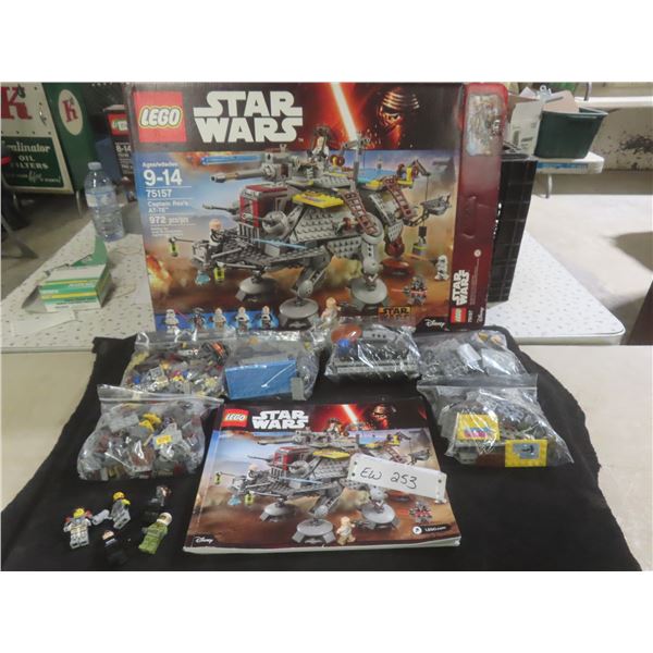 Used LEGO Captain Rex’s AT-TE Set Incorrect Minifigures, May Be Missing Pieces