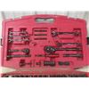 Image 2 : Stanley Socket Set 1/4" and 1/2" Ratchets, Extensions, Wrenches, Driver Bits, SAE and Metric