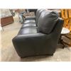 Image 3 : Leather Or Leather-Style 78" Couch