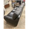 Image 4 : Leather Or Leather-Style 78" Couch