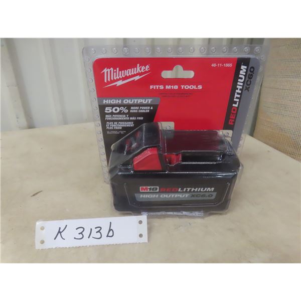 Milwaukee M18 High Output Battery