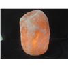 Image 5 : Hand-Carved Natural Pink Himalayan Salt Glazed Lamp, 7" Height - Works