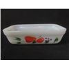 Image 2 : Fire-King 'Gay Fad' And Pyrex Red Refrigerator Dish Plus Four Seafood Cocktail Dish Servers