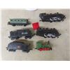 Image 4 : Two Polaris Emblems, Airbrush and Propellant System, Adapters, and Die-Cast Train Cars