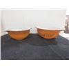 Image 4 : Five Pieces of Pyrex Including Three Mixing Bowls and Two Casserole Dishes
