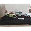 Image 1 : Four Hess Vehicles Including Semi, Airplane, and Helicopter